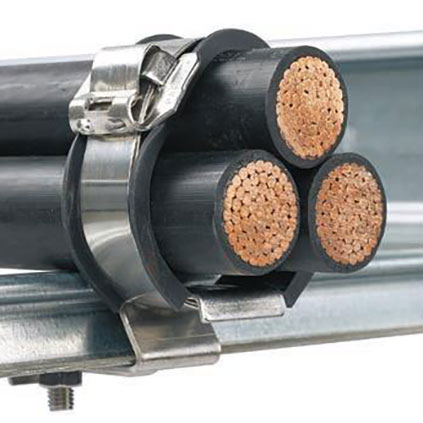 Panduit Stainless Steel Trefoil Cable Cleat