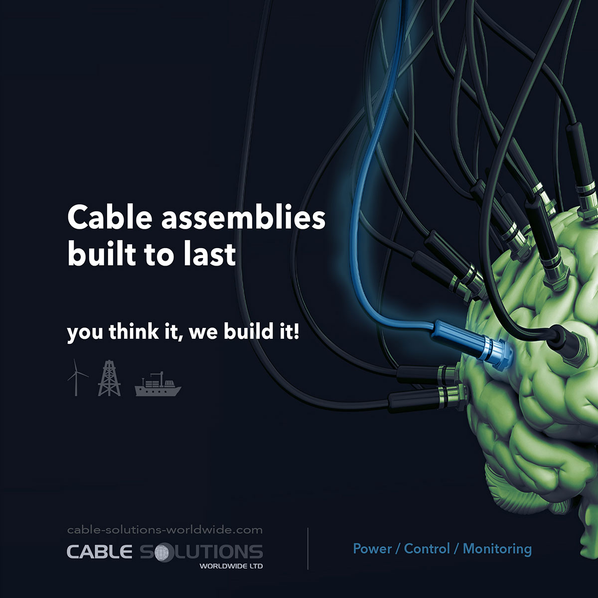 cable assemblies, power and control