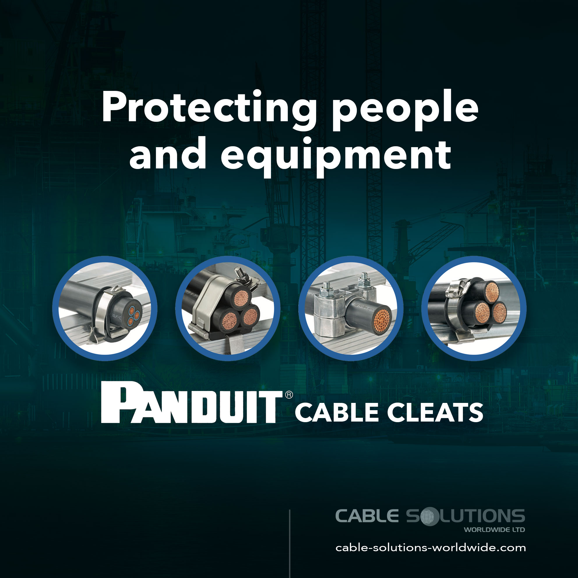 Panduit cable cleat solutions