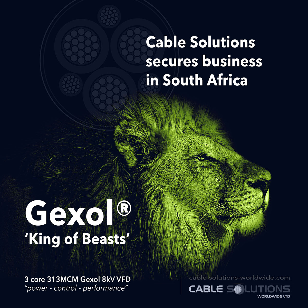 Gexol 8kv VFD cables
