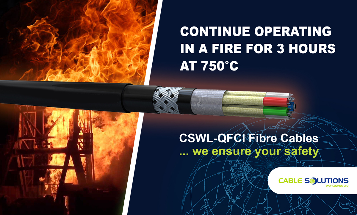 NEK 606 spec QFCI Fire Resistant Cables