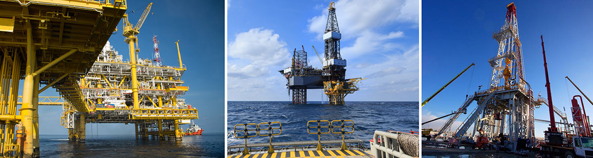 platform, jack-up rig, land rig top driv loops
